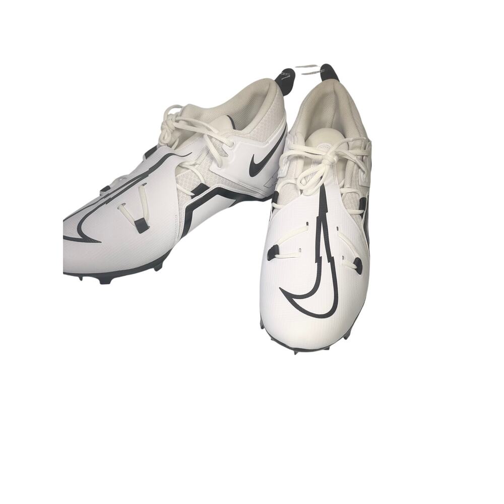 Nike Alpha Men’s Football Cleats White Black Size 17 CT6649-105 New Without Box